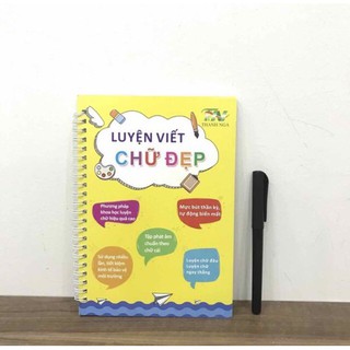 Combo 2 quyển vở viết chữ đẹp tự xóa