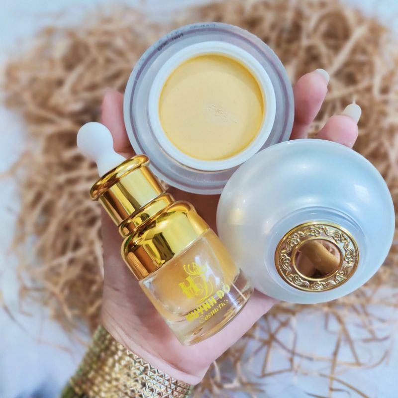 Kem Face Vip Và Serum Colagen Huỳnh Đỗ