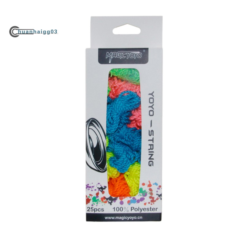 Set 25 Dây Yoyo Chuyên Nghiệp Chất Liệu Polyester 100%