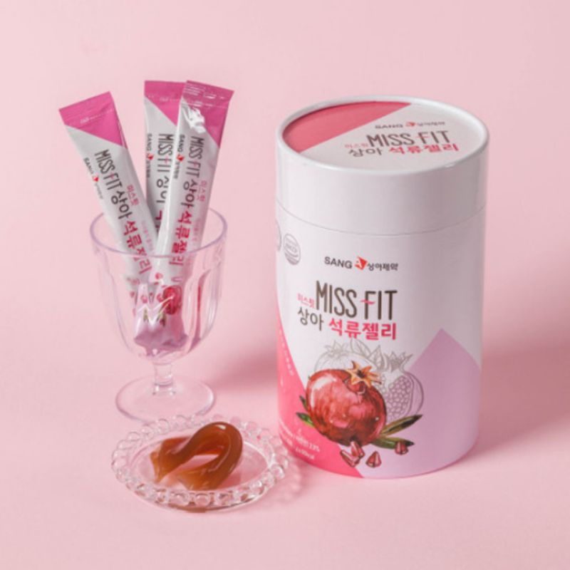Thạch lựu bổ sung collagen đẹp da Miss Fit SANGA Hàn Quốc