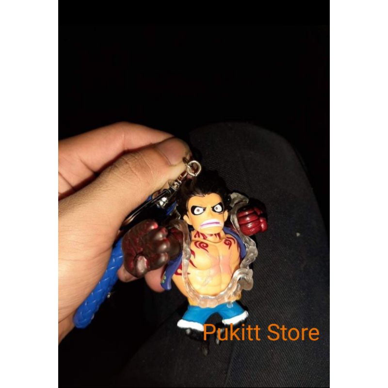 Móc khóa mô hình Luffy One Piece Gear 4 MKOP02