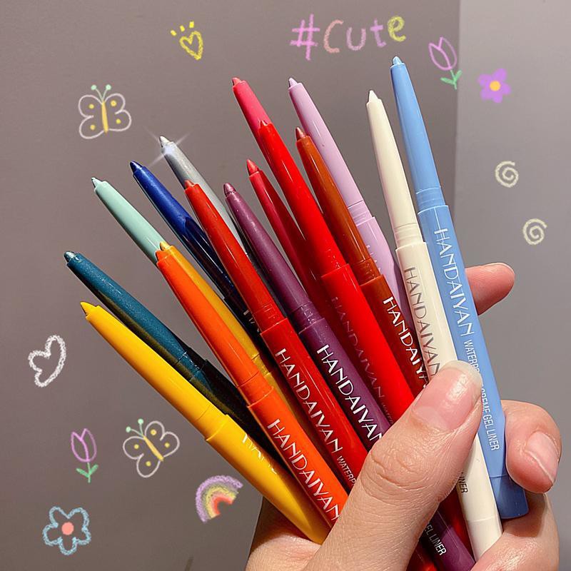 [Hàng mới về] Bút kẻ mắt dạng gel chống nước chống nhòe 20 sắc tùy chọn | BigBuy360 - bigbuy360.vn