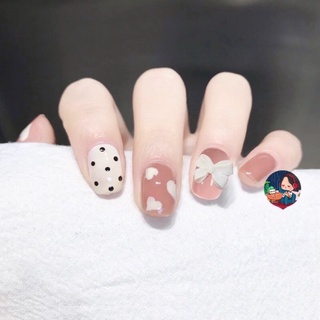Set nailbox 10 móng ( gắn nơ, vẽ, đính ngọc)