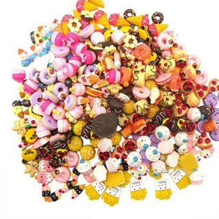 Freeship Combo 50-100-200 charm sticker giá rẻ nhất.Mô hình dán ốp điện thoại, phụ kiện trang trí, nguyên liệu làm slime