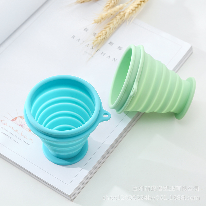 1 Ly Uống Nước Du Lịch Bằng Silicone 200ml