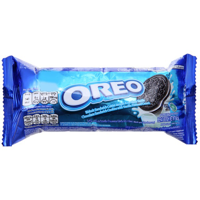Bánh Quy Oreo Kem Vani - Socola Thỏi 66.5g/119g