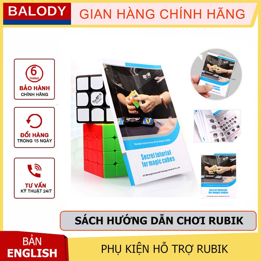 Công thức hướng dẫn giải Rubik 2x2, 3x3, 4x4, Megaminx, Pyraminx biến thể và các loại Rubik khác