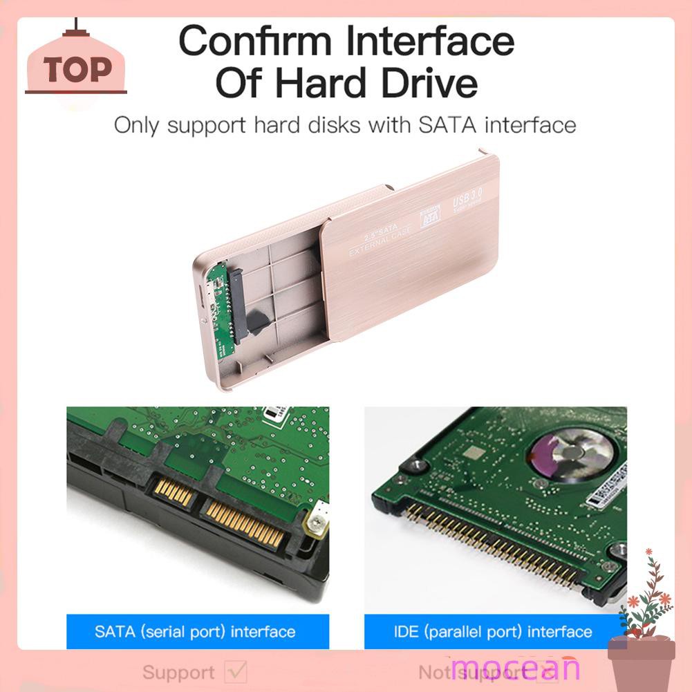 Hộp Đựng Ổ Cứng Ngoài Mocean Yd0016 2.5 Inch Hdd Ssd Sata Sang Usb 3.0 | BigBuy360 - bigbuy360.vn