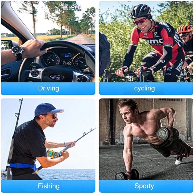 Găng Tay Nửa Ngón Bằng Lụa Lạnh Thoáng Khí Dùng Khi Lái Xe Mô Tô / Gym