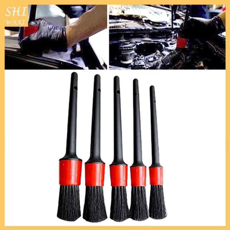 Bàn Chải Chi Tiết Ô Tô Cho Ô Tô Bộ 5 Chổi Cọ Vệ Sinh Xe Ô Tô Đa Năng - Cọ Rửa Khoang Máy,Nội Thất