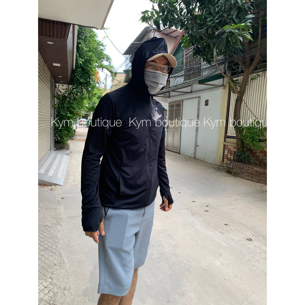 [ẢNH THẬT+VIDEO TỰ QUAY] Áo chống nắng nam thông hơi, có mũ chùm đầu, thời trang, đẹp | BigBuy360 - bigbuy360.vn