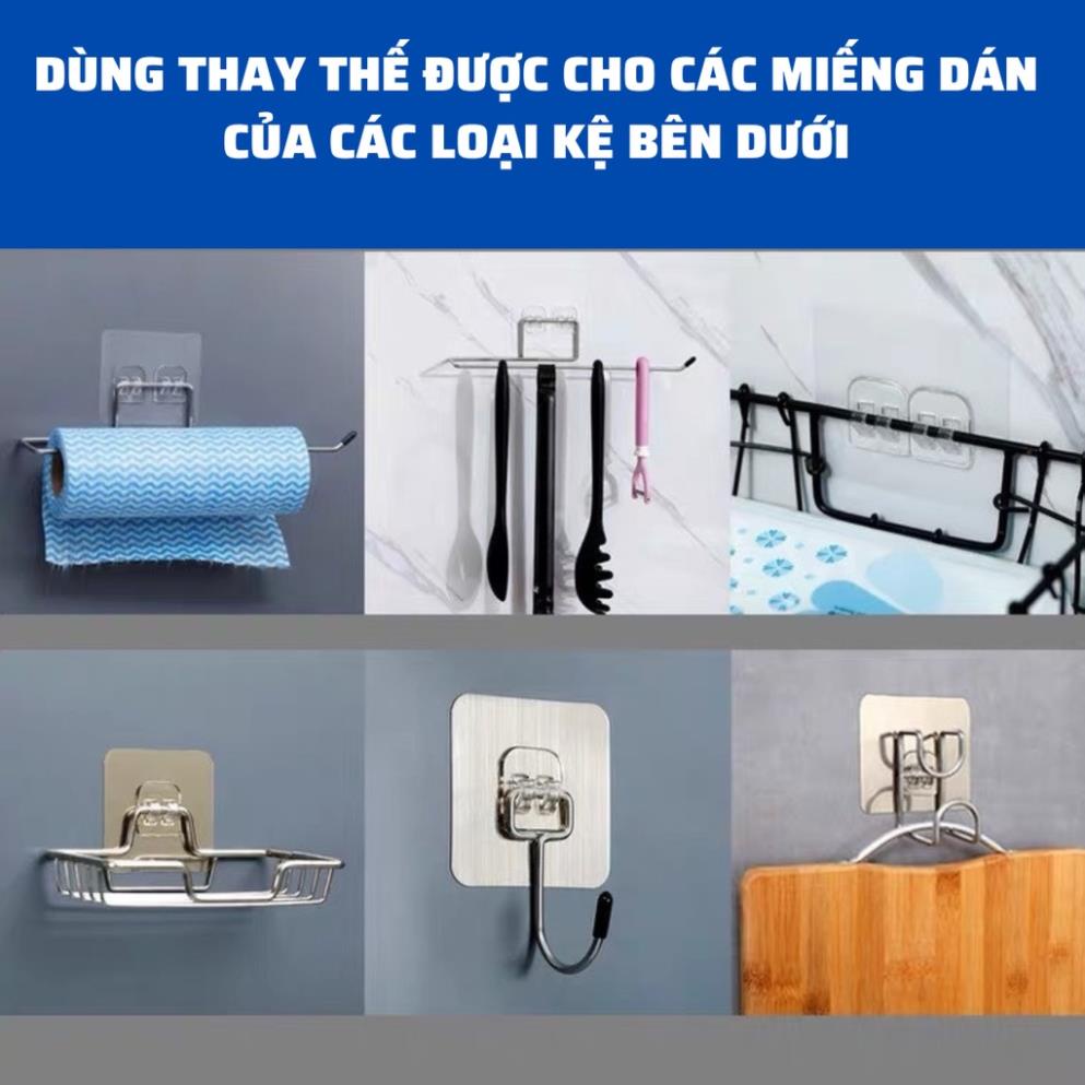 Miếng Dán Tường Loại Tốt Siêu Dính Treo Kệ Bếp, Kệ Nhà Tắm  K191