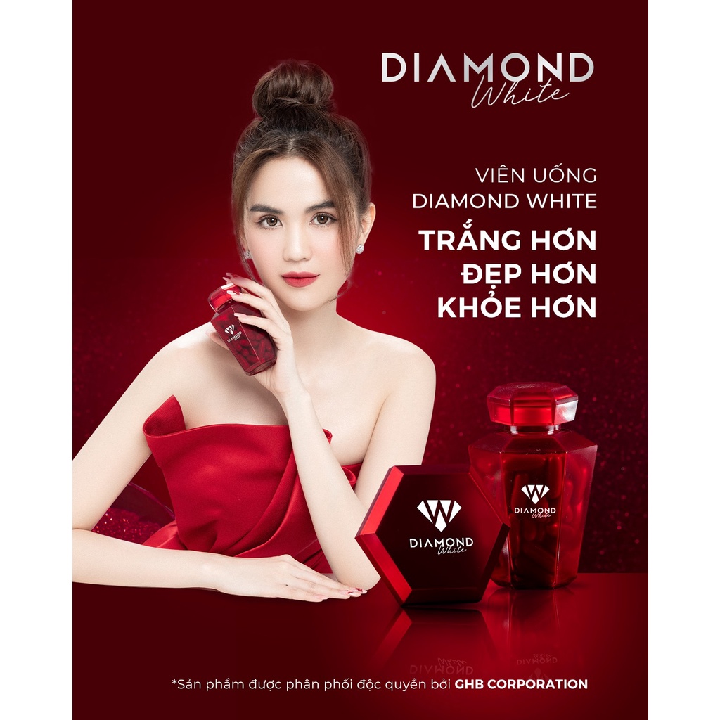 VIÊN UỐNG DƯỠNG DA DIAMOND WHITE - Tem code chính hãng