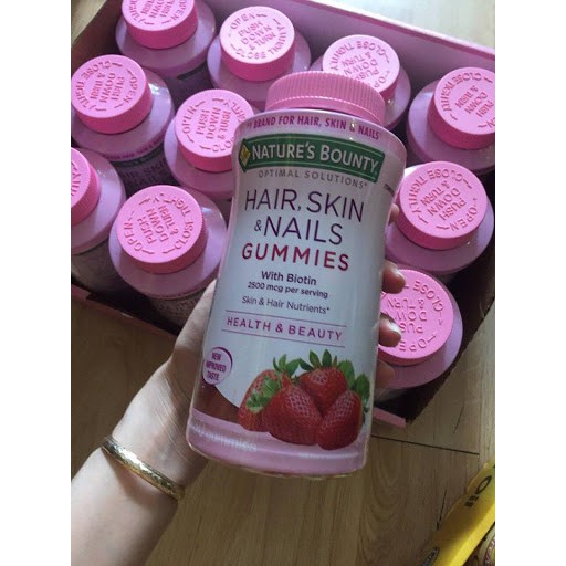 Viên kẹo dẻo hỗ trợ đẹp da, móng và tóc ( nhập từ mỹ) | Thế Giới Skin Care