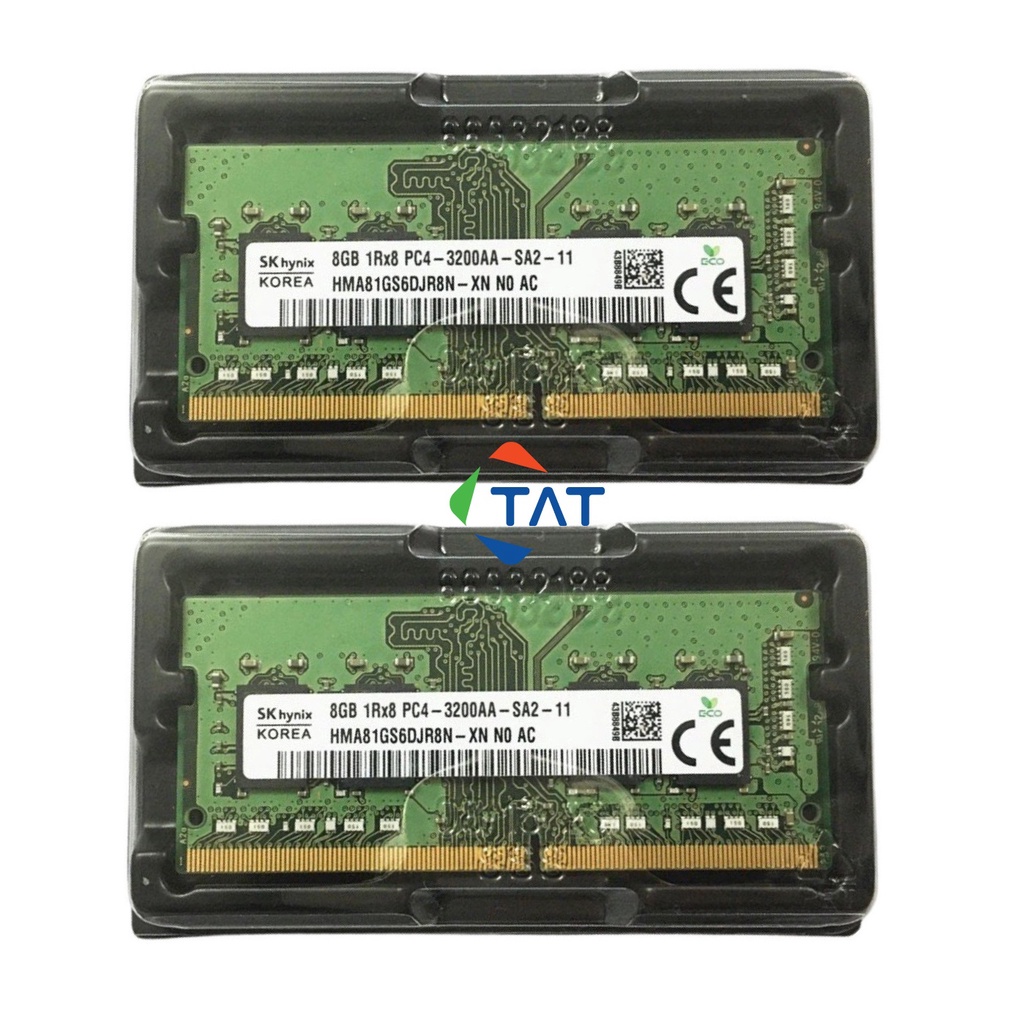 Ram Laptop DDR4 8GB SK Hynix 3200MHz Chính Hãng - Mới Bảo hành 36 tháng