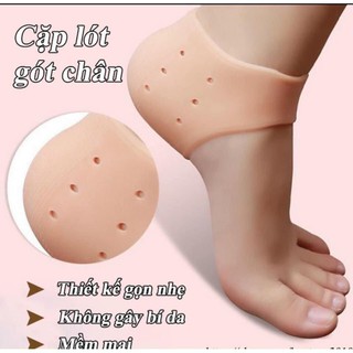 Lót gót chân silicon - Miếng dán bảo vệ gót chân bằng silicon khô và nứt nẻ, bảo vệ bàn chân