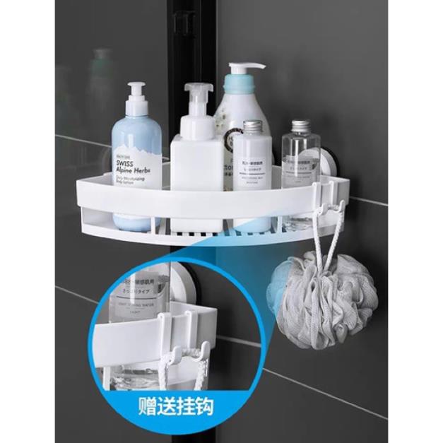 [Kho sỉ]  Kệ góc dính cường lực siêu chắc cao cấp