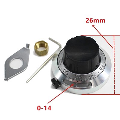 NÚM VẶN CHIẾT ÁP 10 VÒNG CÓ SỐ B2