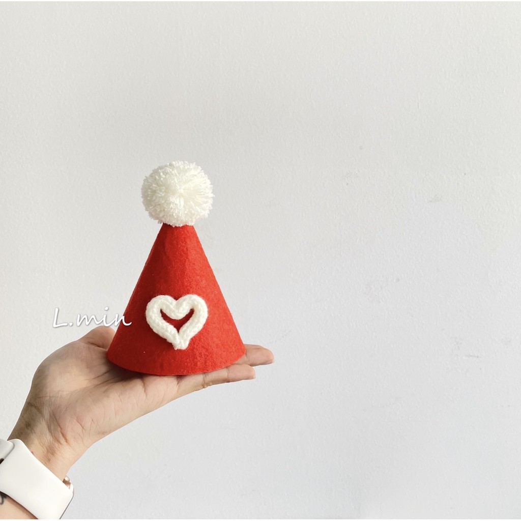 Nón party đỏ noel