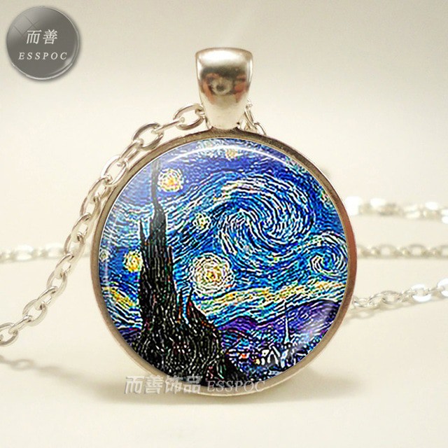 Dây chuyền Tranh Van Gogh