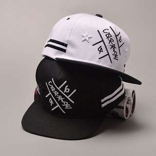 NÓN SNAPBACK TWO STARS TRẮNG - H1132 (NHIỀU MÀU LỰA CHỌN)