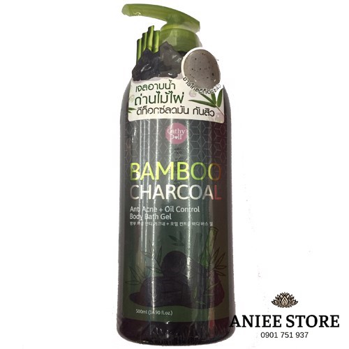 Sữa tắm than tre Cathy Doll Bamboo Charcoal 500ml