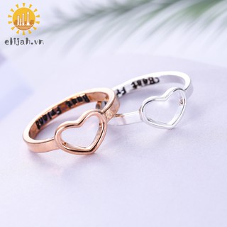 Nhẫn đôi bạn thân mặt nửa trái tim