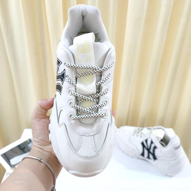 Giày thể thao nữ Phuong linh 86 shop giày Sneakers NY LA Hàn Quốc tăng chiều cao Nam Nữ bản đế tách chuẩn M68