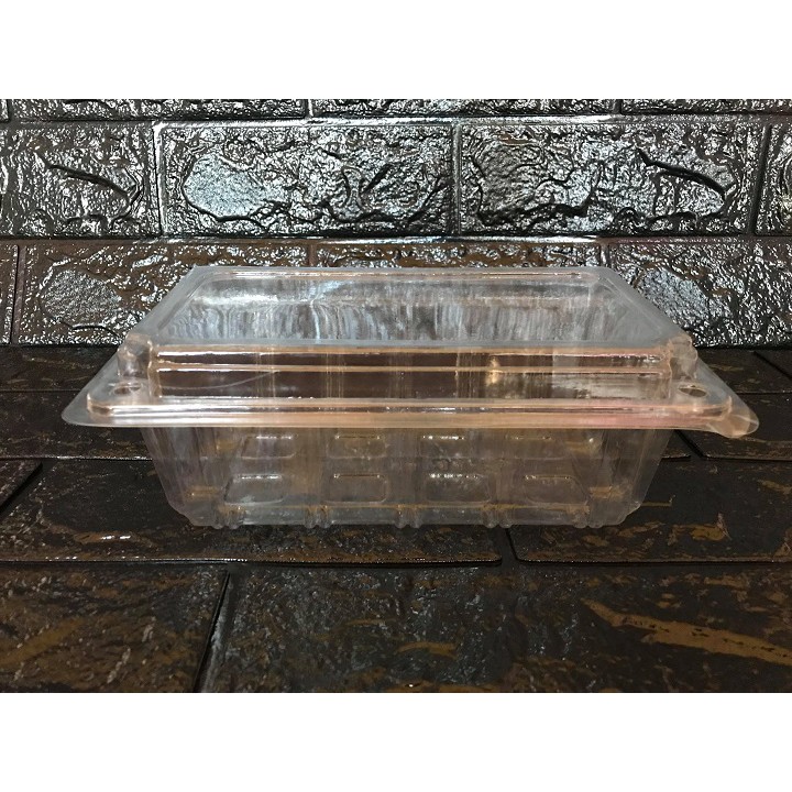 Combo 50 hộp nhựa đựng bánh/ trái cây HH144 kích thước 18,5 X 9cm x cao 8 cm