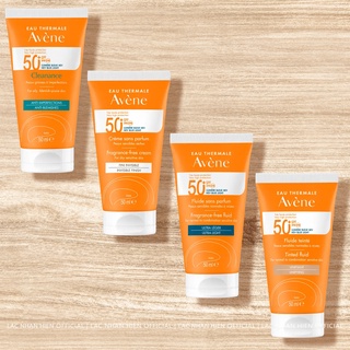 [Bill Pháp] KEM CHỐNG NẮNG NGĂN ÁNH SÁNG XANH AVENE SOLAIRE SPF50+ BẢN MỚI ĐỦ DÒNG