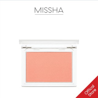 Phấn má Missha Cotton Blush màu cam đào Picnic Blanket
