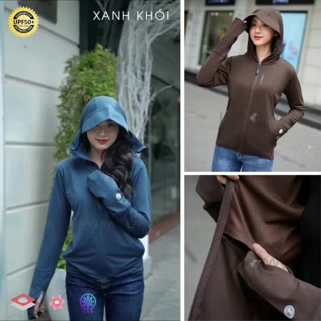 LAROMA Áo Chống Nắng Nữ Vải Coolair UV 1 Lớp | UPF50+ | Vải Thơm | Làm Mát | Thoáng Khí | BigBuy360 - bigbuy360.vn