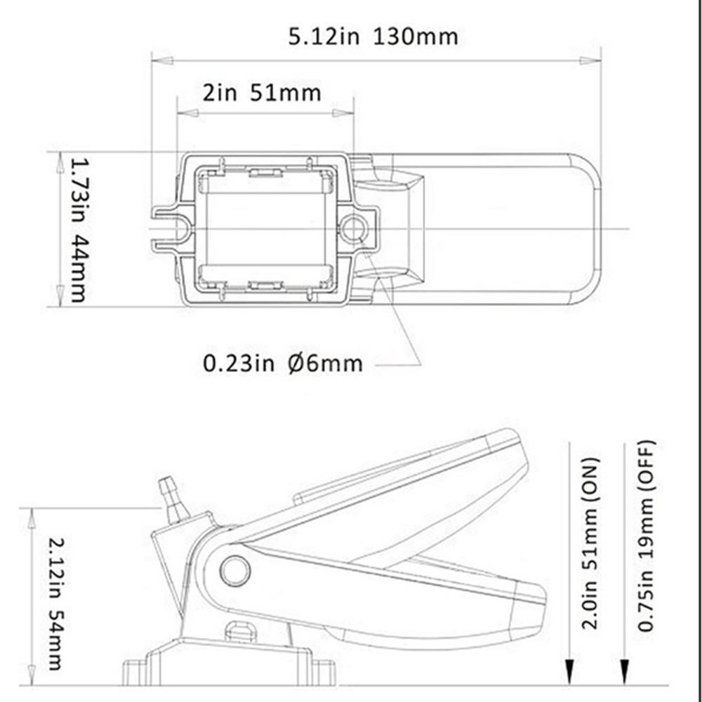 Công Tắc Cảm Biến Dòng Chảy 12v 1100gph Cho Thuyền Điện