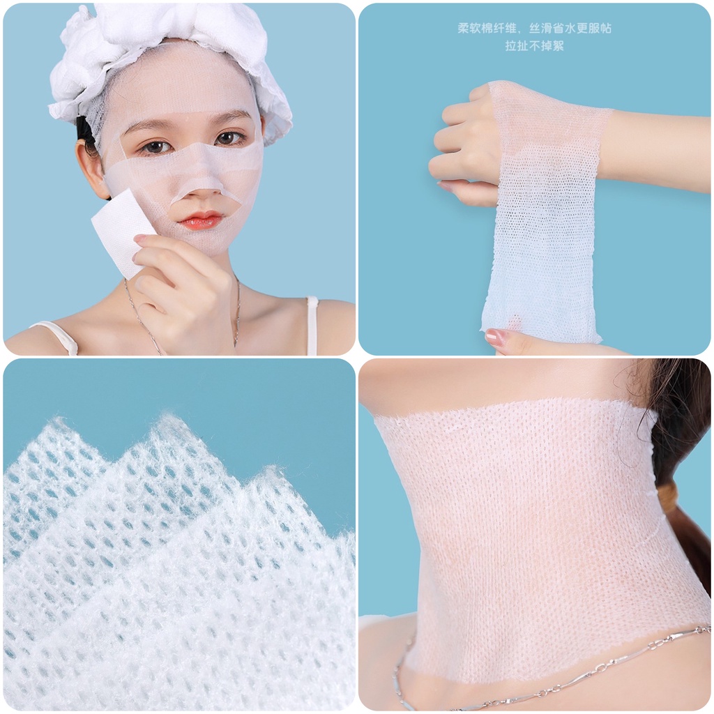 Bông đắp toner, bông đắp mặt nạ FACENY Stretchable Cotton Pad 200 miếng (FY20)