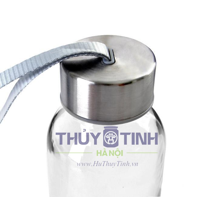 [ĐẠI FLASH SALE] - Sỉ chai đựng nước thủy tinh cỡ 500ml và 300ml có dây xách