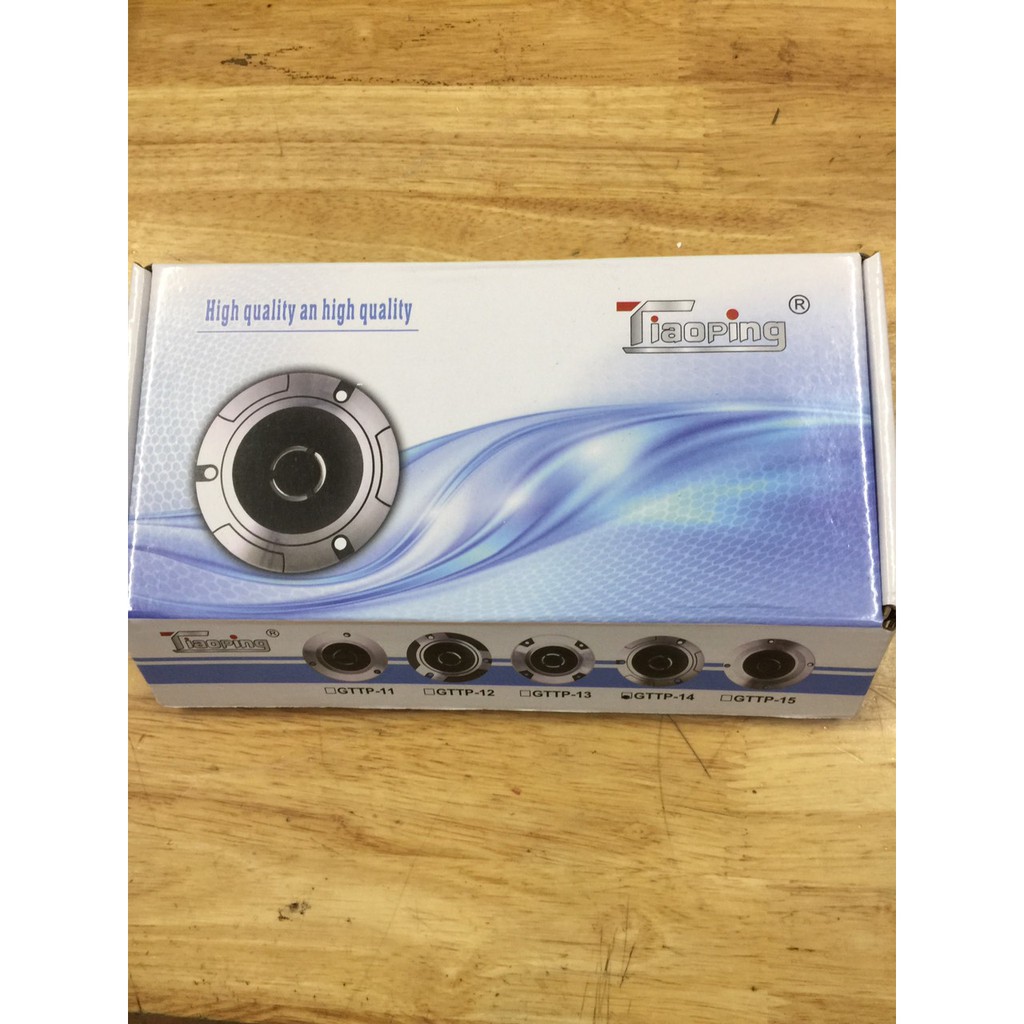 Loa siêu treble cao cấp GTTP 14 vẻ đẹp tự nhiên và sang trọng .