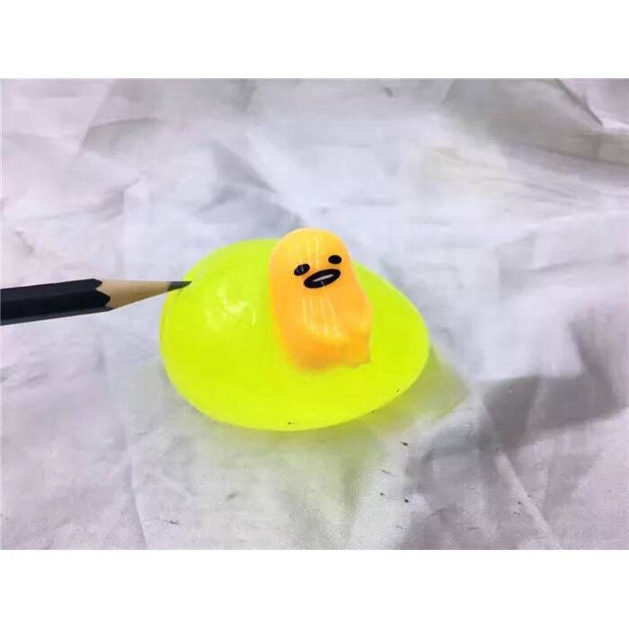 GUDETAMA Squishy trút giận trứng GÀ, Trút giận GUDETAMA màu mè mochi slime