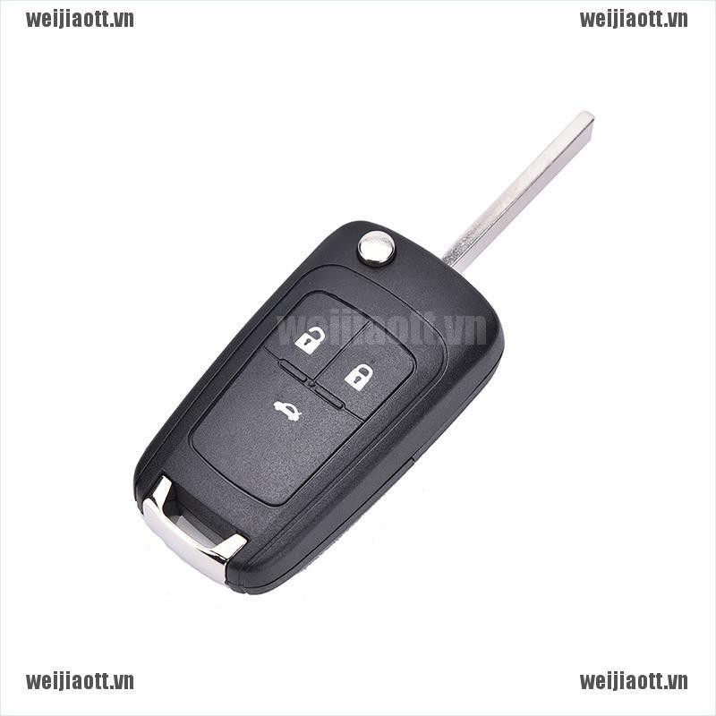 Ốp bọc chìa khóa xe hơi điều khiển từ xa 3 nút dành cho Chevrolet Cruze