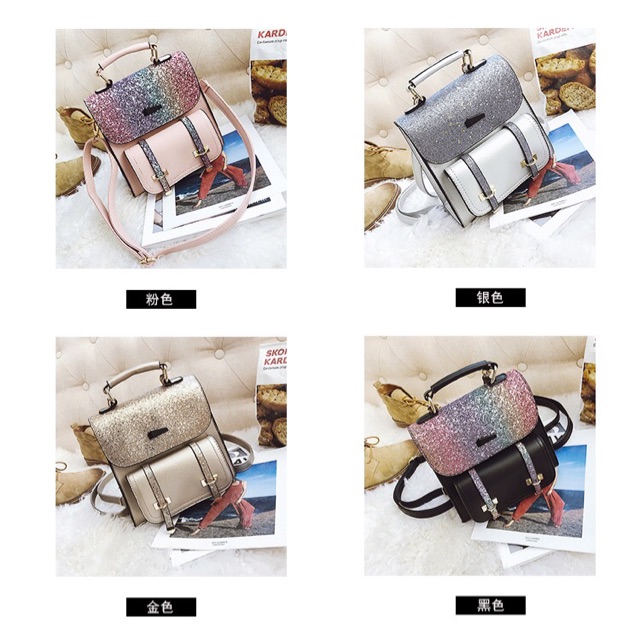 Freeship 99k TQ_Balo mini đeo được 2 kiểu
