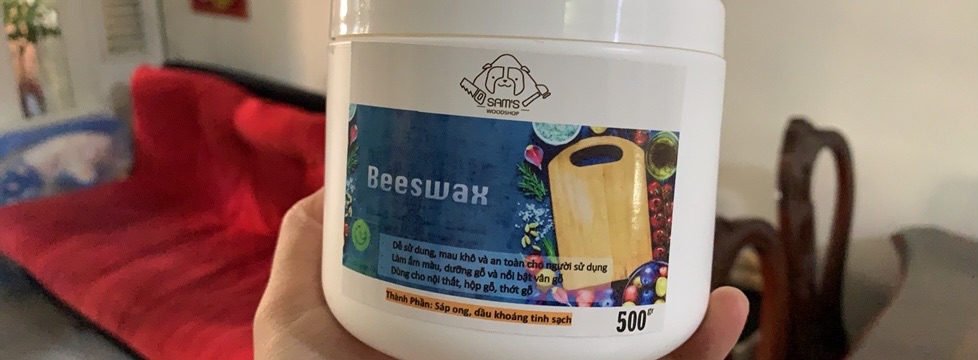 Beewax - Sáp ong đánh bóng gỗ