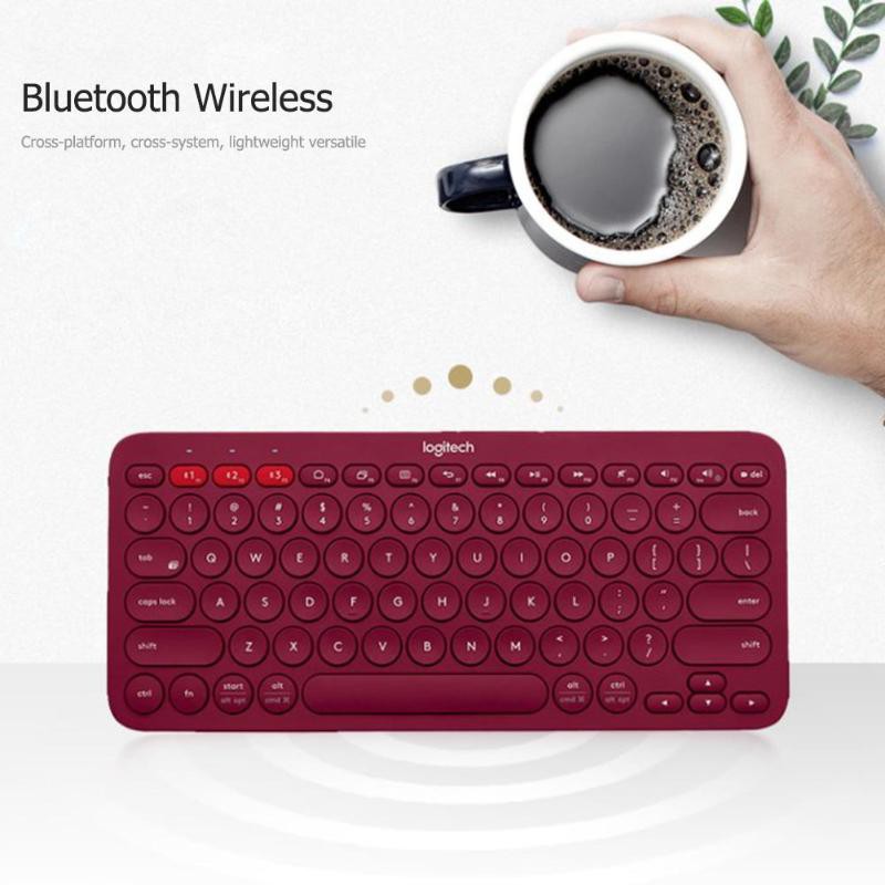 Bàn phím Bluetooth đa thiết bị Logitech K380 gốc cho Windows MacOS Android iOS Phụ kiện ngoại vi máy tính