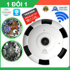 Camera V380 HD 1080P không dây wifi góc rộng 360 cảm biến CMOS có tầm nhìn đêm cho gia đình Xem toàn cảnh 3D,không dây,