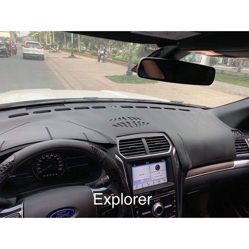 Thảm Taplo Da Cacbon Cao Cấp FORD EXPLORER
