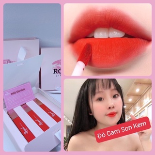 [SON KEM LỲ ROYAL LIPSTICK _MÀU ĐỎ CAM]