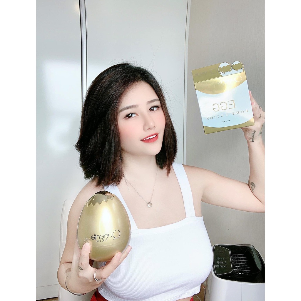 BODY ĐÊM TRỨNG VÀNG QUEENIE SKIN (chính hãng 100%)