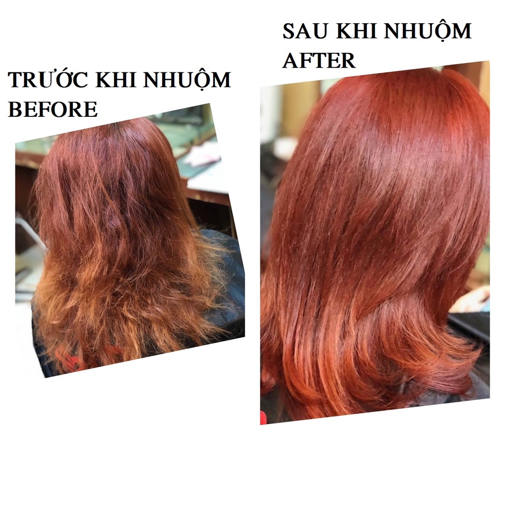 Thuốc Nhuộm Tóc Màu Nâu Đỏ Rượu Vang 7/66 Medium Intensse Red Blonde