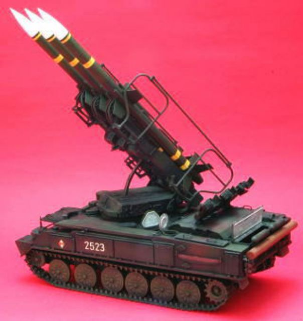 Trumpeter 00361 Mô Hình Tên Lửa Phòng Không 1/35 Russian SAM-6 Anti-aircraft Missile