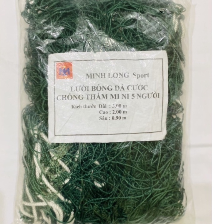 Lưới Gôn Bóng Đá(5,7,11)Người [ Sợi Cước Chất Lượng Cao ] Lưới Khung Thành ( 1 Bộ Có 2 Lưới )