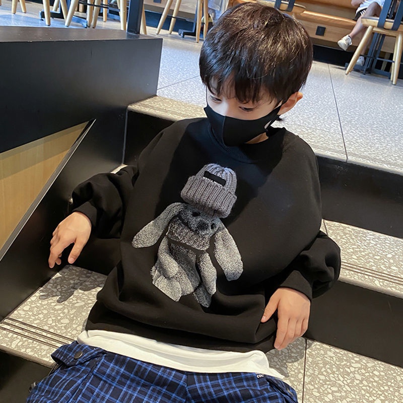 Áo Hoodie kiểu hoạt hình ngộ nghĩnh đáng yêu cho bé