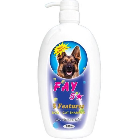 Doremiu- Sữa Tắm cho chó mèo FAY & PALMA (4 loại) Mùi thơm và diệt ve rận